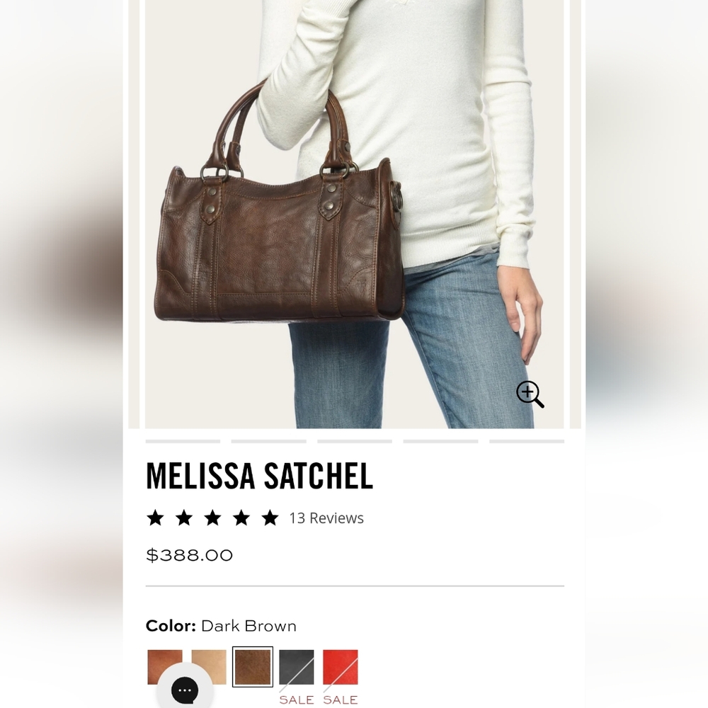 Frye Melissa Satchel bag